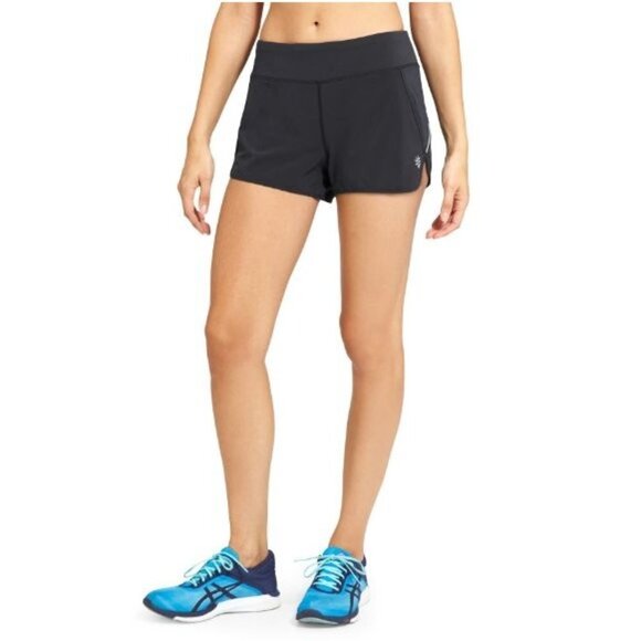 Athleta Pants - Athleta Track This Run Black Running Athletic Shorts L